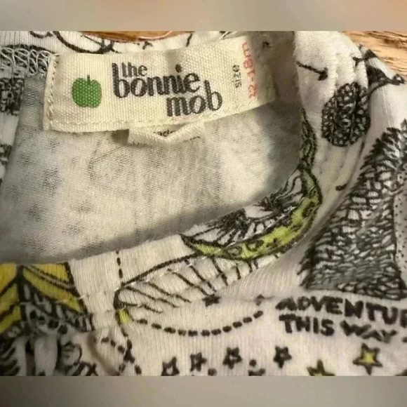 The Bonnie Mob Wilderness Frill Sleeve Romper-Green - Picture 3 of 8